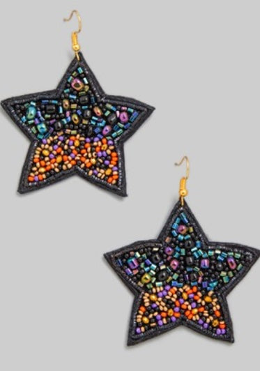 #11 Star Drop Earrings