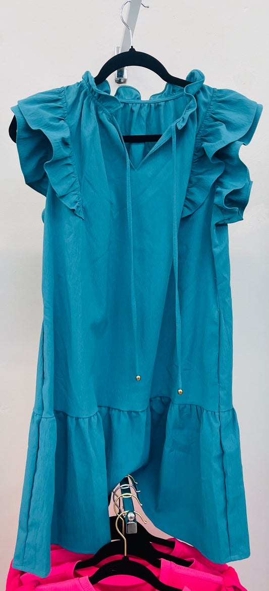 #118 blue dress